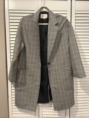 OAK + FORT Blazer | multi colour plaid